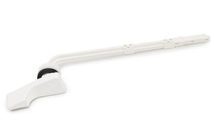 Qualihome Toilet Tank Flush Lever Replacement for American Standard (White, Straight Arm)