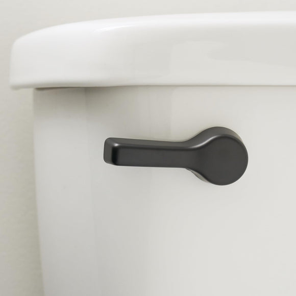 Qualihome Front Mount Toilet Handle, Universal Toilet Flush Handle, Elegant Toilet Lever, Complete Toilet Handle Replacement Kit, Heavy-Duty Toilet Tank Flusher Handle (Nickel Finish)