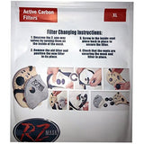 RZ Mask F1 Filter Pack, Extra Large, 3-Pack for Woodworking, Home Improvement, and DIY