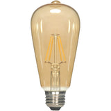 Satco S9579, 6.5/ST19/AMB/LED/E26/23K/120V, LED Light Bulb12