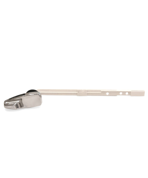 Qualihome Toilet Handle Replacement. Fits Gerber Toilet Tanks. Polished Chrome, 10 inch Rod, Can be Cut to 8” 6” 4” (Chrome)