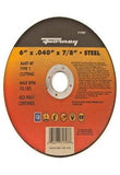 Forney 71797 Cut-Off Wheel with 7/8-Inch Arbor, Metal Type 1, A60T-BF, 6-Inch-by-0.040-Inch