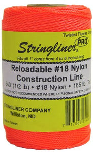 Stringliner 1/2 lb. Orange Chalk Line Refill 540 ft.