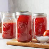 Ball Glass Mason Jars with Lids and Bands, Used for Canning, Pickling, Juice,