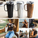 Br�Mate Toddy XL - 32oz 100% Leak Proof Insulated Coffee Mug with Handle & Lid - Stainless Steel Coffee Travel Mug - Double Walled Coffee Cup (Matte Black)