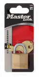 Master Lock 130D 1-3/6" Brass Padlock