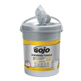 Gojo Dual Textured Scrubbing Wipes Canister 72 Wipes