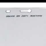 Sellstrom Face Shield Replacement Window for 390 Series Safety Face Shields, Uncoated Acetate, Clear Tint, 8" x 12" x 0.040, S35000