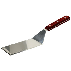 Eggssentials Griddle Spatula Stainless Steel Grill Spatula Turner for Burgers, Cookies and Pancakes with Wooden Handle.