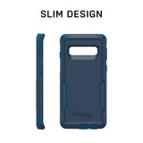 OtterBox Commuter Series Case for Galaxy S10 - Retail Packaging - Bespoke Way (Blazer Blue/Stormy SEAS Blue)