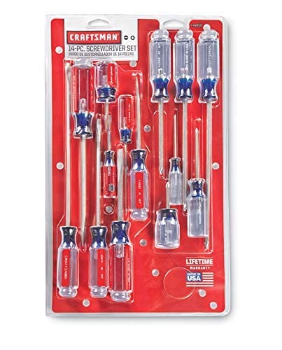SK Professional Tools Phillips/Slotted Screwdriver Set 8 pc.
