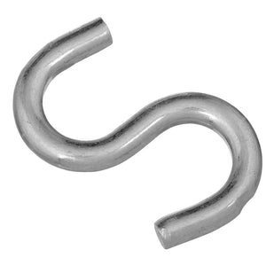 National Hardware N121-715 V2076 Open S Hook in Zinc plated