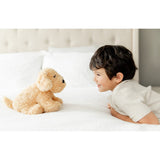 warmies Golden Dog Microwavable, Hot or Cold for Cool Relaxation and Warm Relief, Lavender Scented Cozy Plush Animal