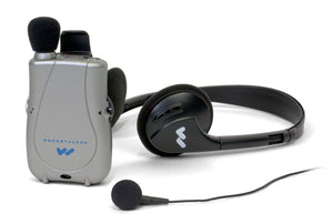 Williams Sound PKT D1 H26 Pocketalker Ultra with Rear-wear Headphone, 200 Hours of Battery Life, Adjustable Tone and Volume Control, Accommodates a Variety of Earphone and Headphone Options