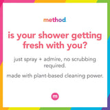 Method Daily Shower Spray Cleaner, Eucalyptus Mint, For Showers, Tile, Fixtures,