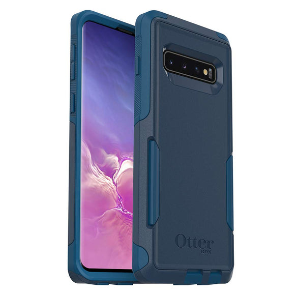 OtterBox Commuter Series Case for Galaxy S10 - Retail Packaging - Bespoke Way (Blazer Blue/Stormy SEAS Blue)