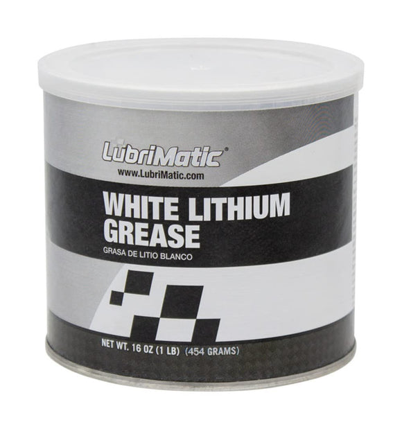 Lubrimatic White Lithium Grease 16 oz. Can - Case of: 12