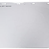 Sellstrom Face Shield Replacement Window for 390 Series Safety Face Shields, Uncoated Acetate, Clear Tint, 8" x 12" x 0.040, S35000