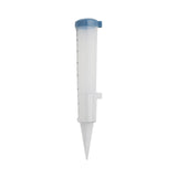 Taylor 7 inch Capacity Easy to Read Break and Freeze Proof Flexible Silicone Rain Gauge, Post Mount or Ground Stake, Teal