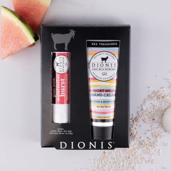 Dionis Sweet Treasures Goat Milk Lip & Hand Set