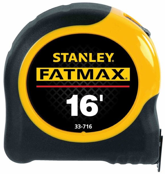 Stanley Hand Tools 33-716 16' FatMax Blade Armor Coating Tape Rule