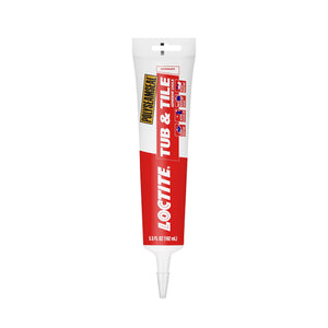 Loctite Polyseamseal White Tub and Tile Sealant, 5.5-Fluid Ounce Squeeze Tube (2241860)