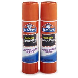 Elmers Glue Stick Purple 0.21 Oz (pack of 12)