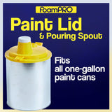 Foampro 134 1-Gallon Paint Lid & Pouring Spout, No Size