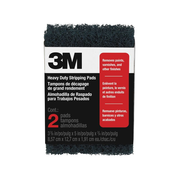 3M 10111 Heavy Duty Stripping Pads for Flat Surfaces