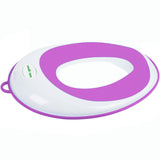 Lebogner Kids Toilet Training Seat, Purple Potty Trainer For Boys And Girls, Toddler Toilet Topper Ring, Fits Elongated And Round Bowls, Secure Non-Slip Surface, Suction Cup, Storage Hook Included