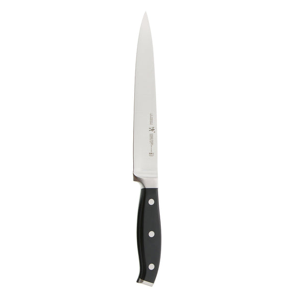 HENCKELS Forged Premio, 8-inch Carving Knife, Black/Stainless Steel