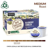 New England Coffee Blueberry Cobbler Medium Roast K-Cup Pods - 12 CT