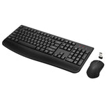 Wireless Keyboard and Mouse Combo, Full-Sized 2.4GHz Wireless Keyboard with