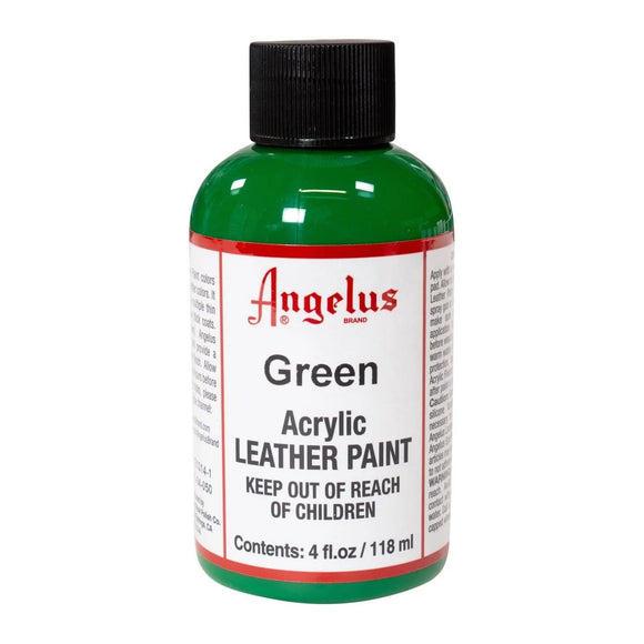 Angelus Acrylic Leather Paint Green 4oz