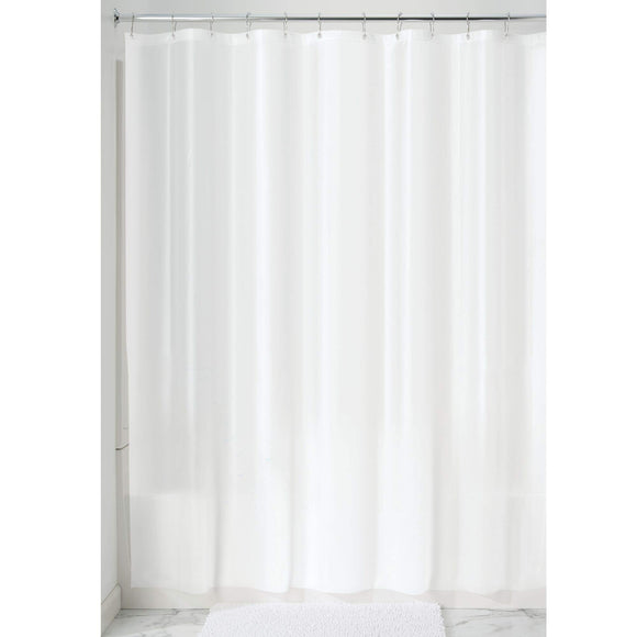 iDesign Waterproof PEVA Bathroom Shower Curtain Liner - 72