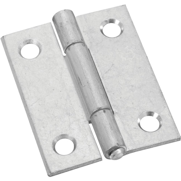 National Hardware N146-159 V518 Non-Removable Pin Hinges in Zinc plated, 2 pack