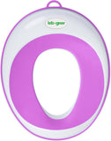 Lebogner Kids Toilet Training Seat, Purple Potty Trainer For Boys And Girls, Toddler Toilet Topper Ring, Fits Elongated And Round Bowls, Secure Non-Slip Surface, Suction Cup, Storage Hook Included