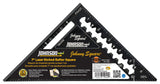 Johnson Level & Tool 1904-0700 Johnny Square Professional Easy-Read Aluminum Rafter Square, 7", Black, 1 Square