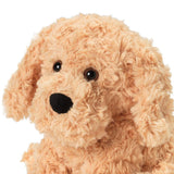 warmies Golden Dog Microwavable, Hot or Cold for Cool Relaxation and Warm Relief, Lavender Scented Cozy Plush Animal