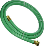 Swan Products LOLH5806FM Hose Reel Leader Hose with Male and Female Connections 6' x 5/8", Green