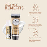 Dionis Goat Milk Skincare Vanilla Bean Scented Hand Cream & Lip Balm Set (1 oz