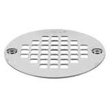 Oatey 42358 4-inch Stainless Steel Strainer with 2 Screws