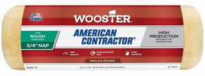 Wooster Brush R364-9 9-Inch American Contractor Roller with 3/4-Inch Nap, Side Stack