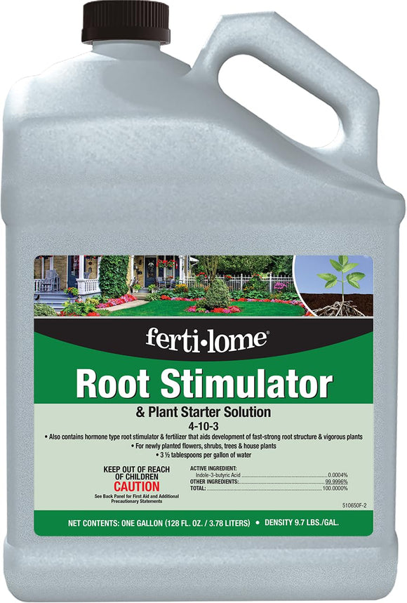 Fertilome (10650) Root Stimulator & Plant Starter Solution 4-10-3 (1 gal)