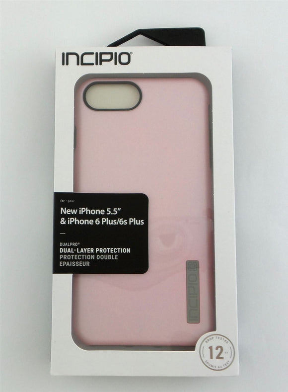 Incipio DualPro Case for Apple iPhone 7 Plus and 6/6s Plus Pink IPH-1491-RQT-V