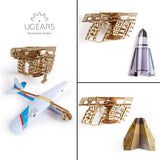 UGEARS Flight Starter, No Glue Required