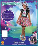 Rubie's Enchantimals Child's Costume, Sage Skunk, Small