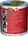 Flex Tape Rubberized Waterproof Tape, 4" x 5', Clear - 2 Pack