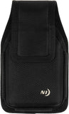 Nite Ize Clip Case Hardshell Universal Rugged Holster - Protective Phone Holder with Belt Clip - Phone Holster for Men's & Women's Belts - Utility Belt Phone Pouch - X-Large, Black