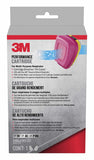 3M Replacement Cartridges for Multi-purpose Respirator, 60923H1-DC, 1-Pair